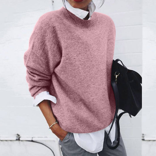 Ursula | Basic Wollpullover für Damen