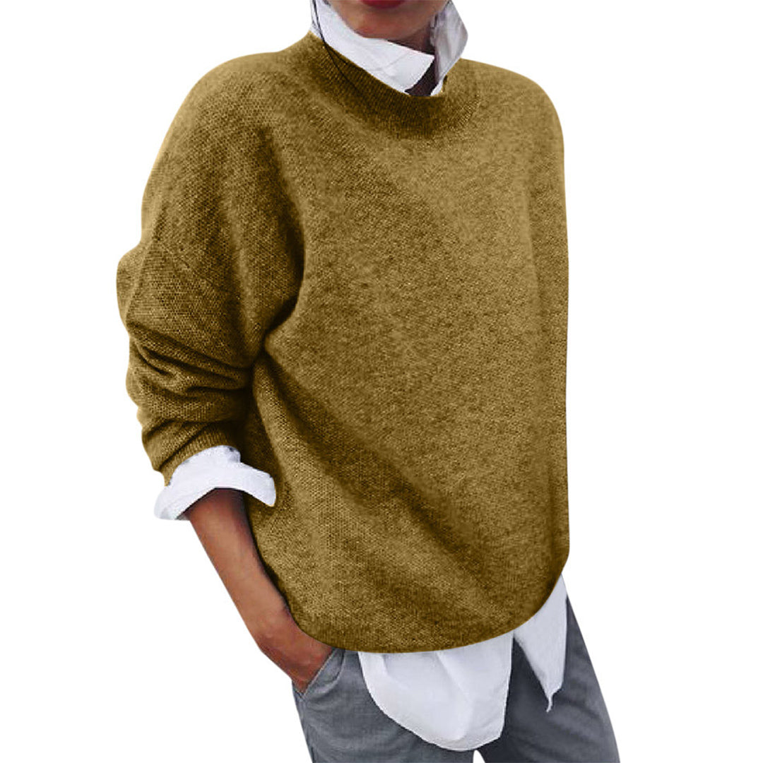 Ursula | Basic Wollpullover für Damen