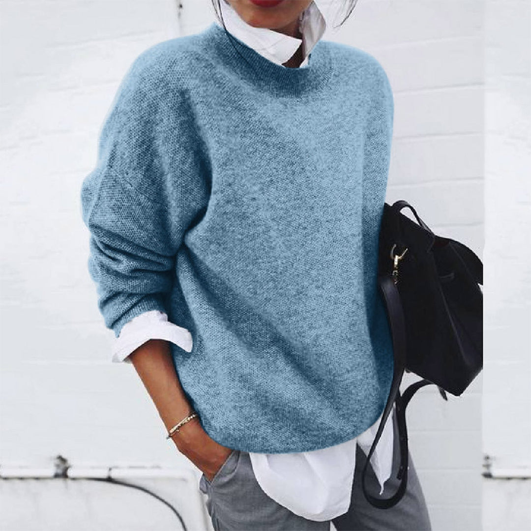 Ursula | Basic Wollpullover für Damen