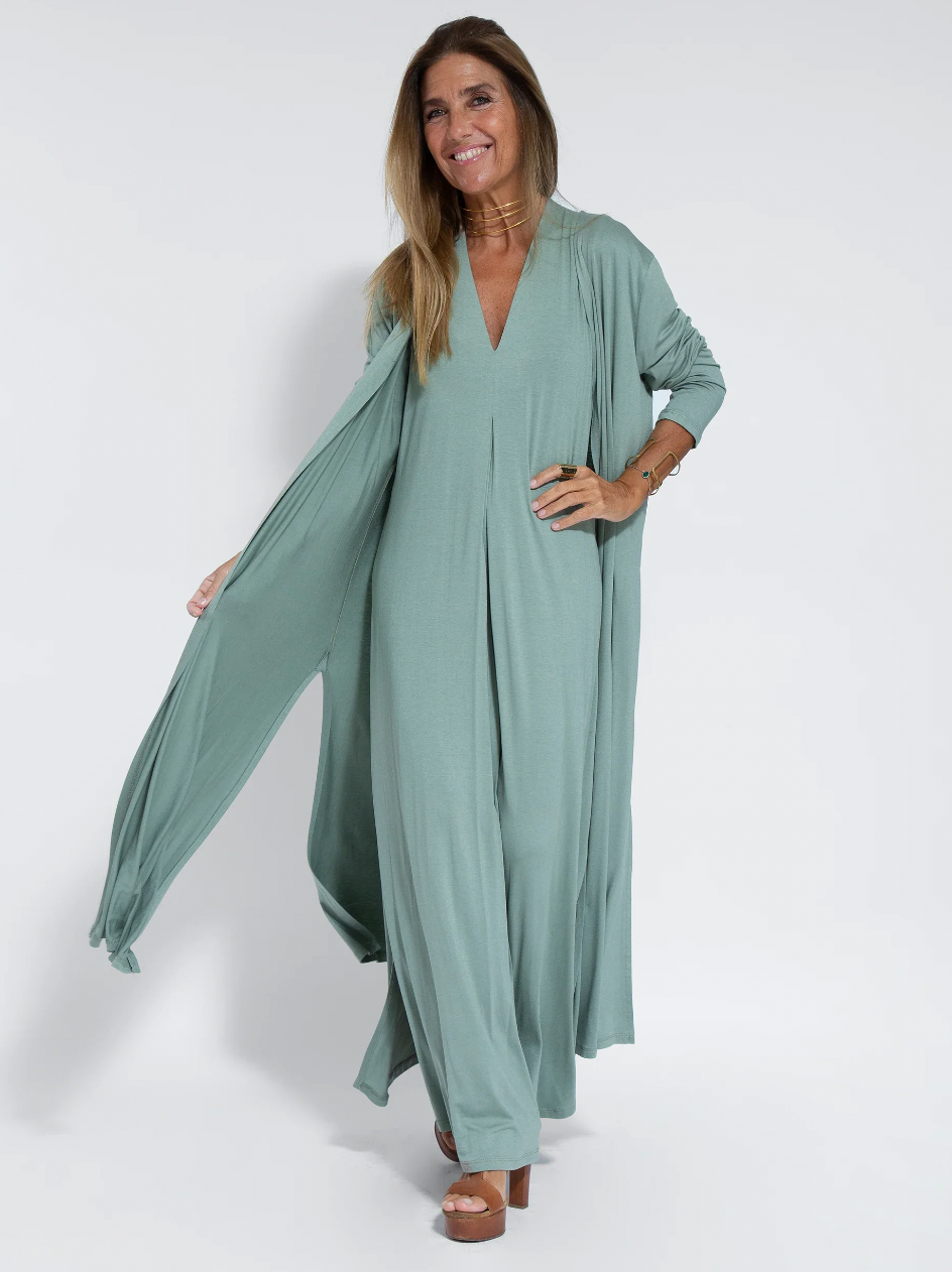 Emilia | Figurbetontes Kleid Weste Set