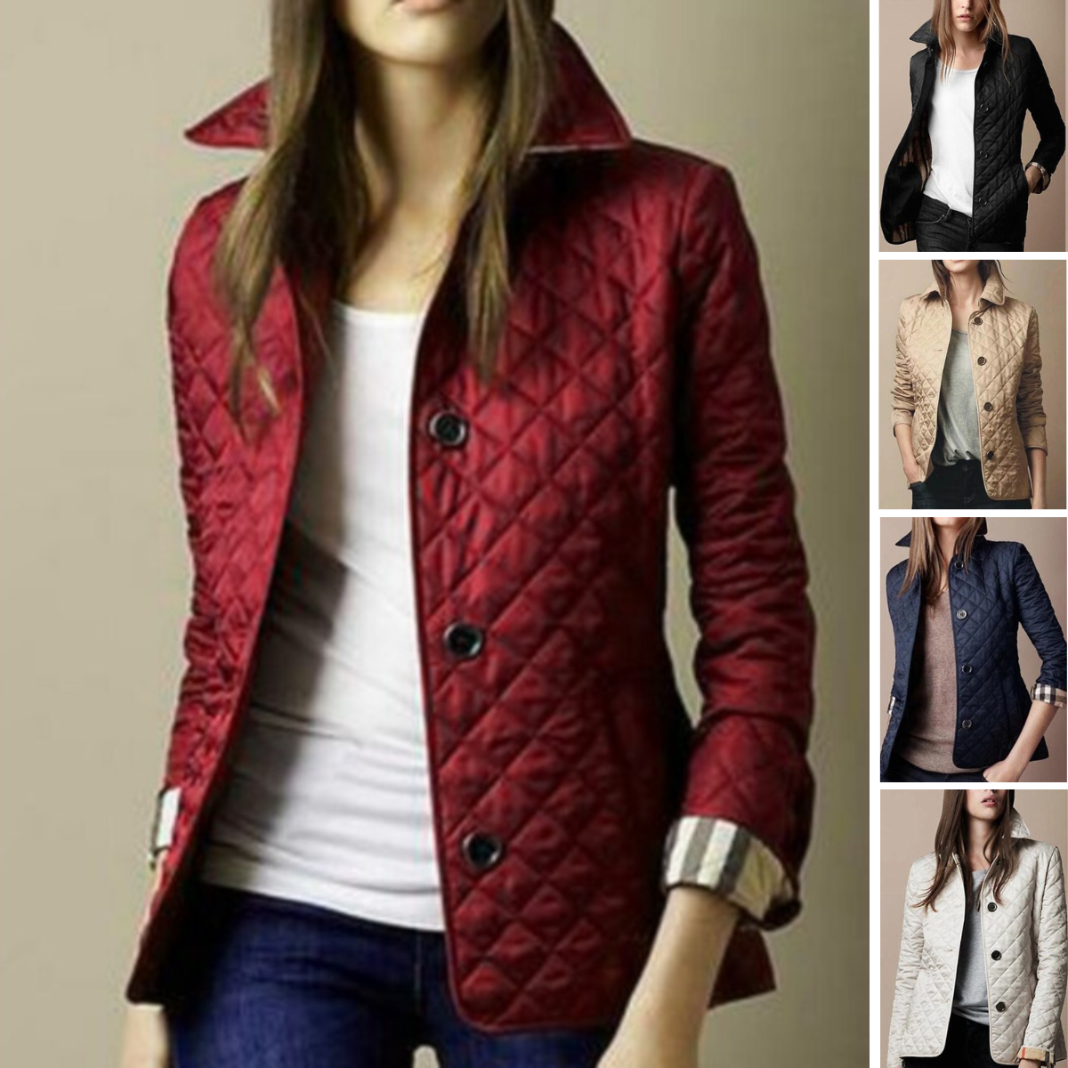 Karin | Stylische Gepolsterte Damenjacke