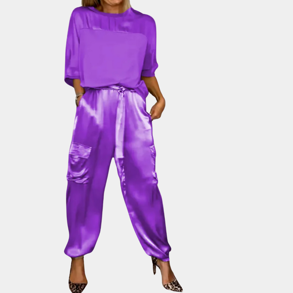 Jasmin | Damen Weites Zweiteiliges Outfit