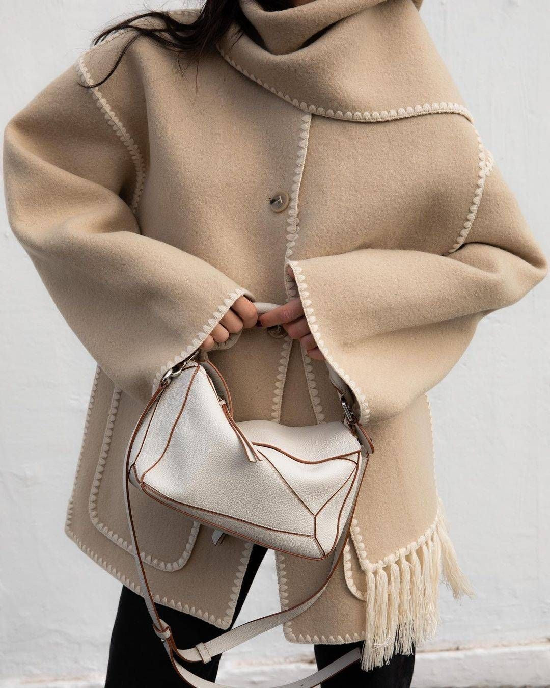 Victoria | Damen Gemütlicher Winter Oversized Mantel