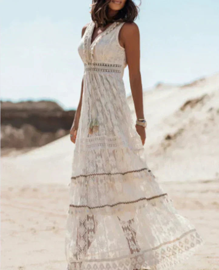 Carolin | Boho Style Lace Dress
