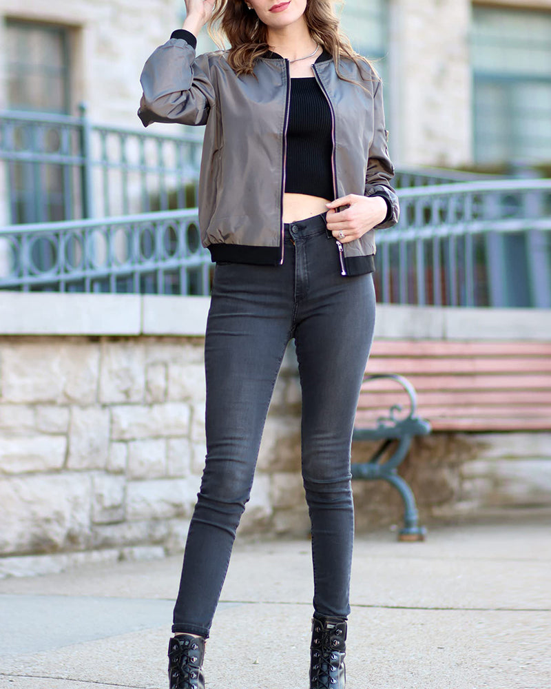 Elisa | Stylische Bomberjacke für Damen