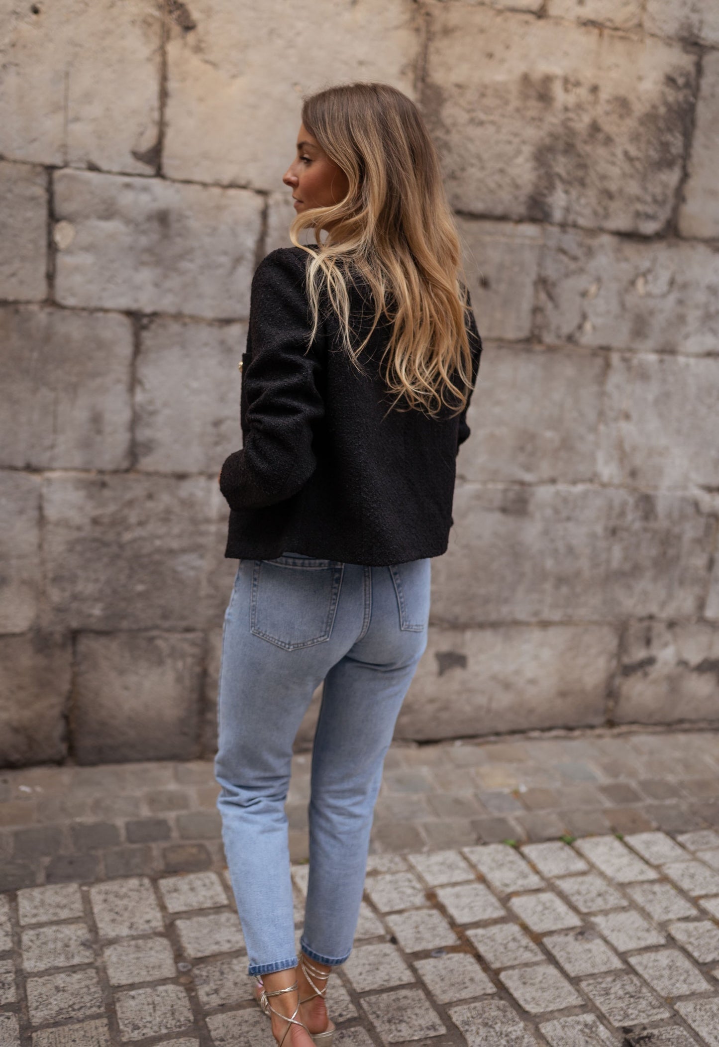 Ursula | Frauen Herbstjacke mit Knöpfen und eleganter Passform