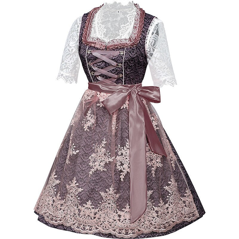 Emma | Elegantes Damen-Dirndlkleid für Oktoberfest-Feierlichkeiten
