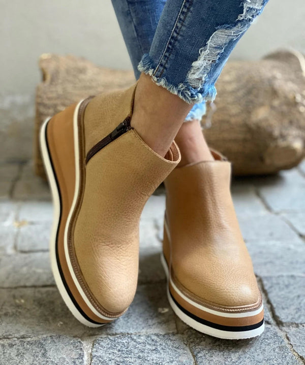 Maria | Stylische Keilabsatz-Stiefeletten Für Damen