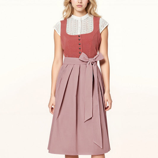 Daniela | Alpen-Dirndl Midikleid für Damen zum Oktoberfest