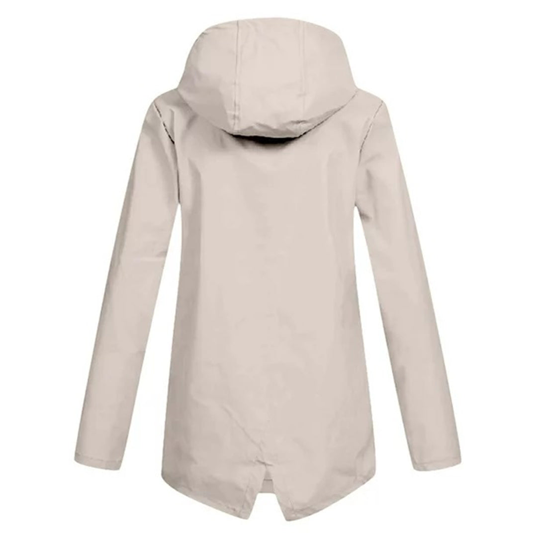 Melanie | Stylische wasserdichte Kapuzenjacke