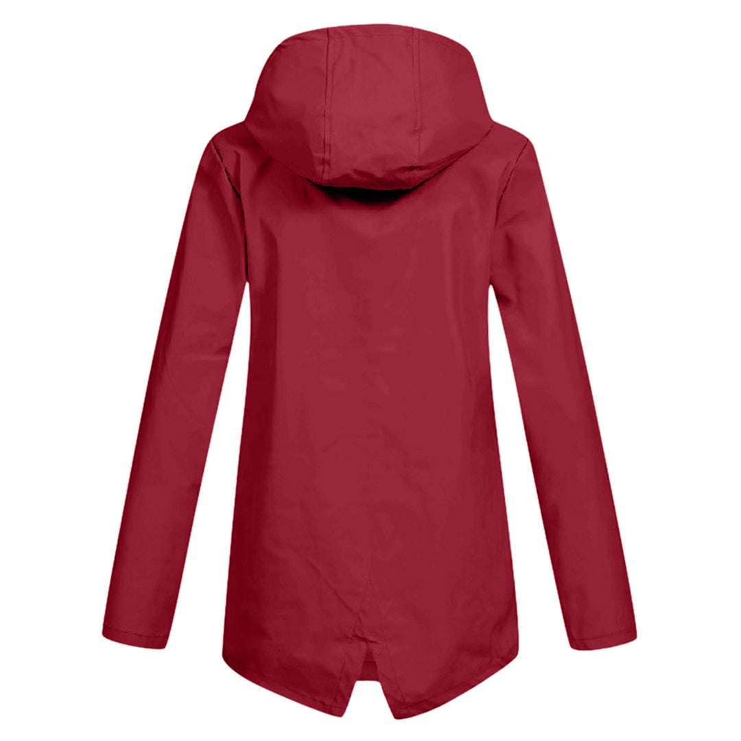 Melanie | Stylische wasserdichte Kapuzenjacke