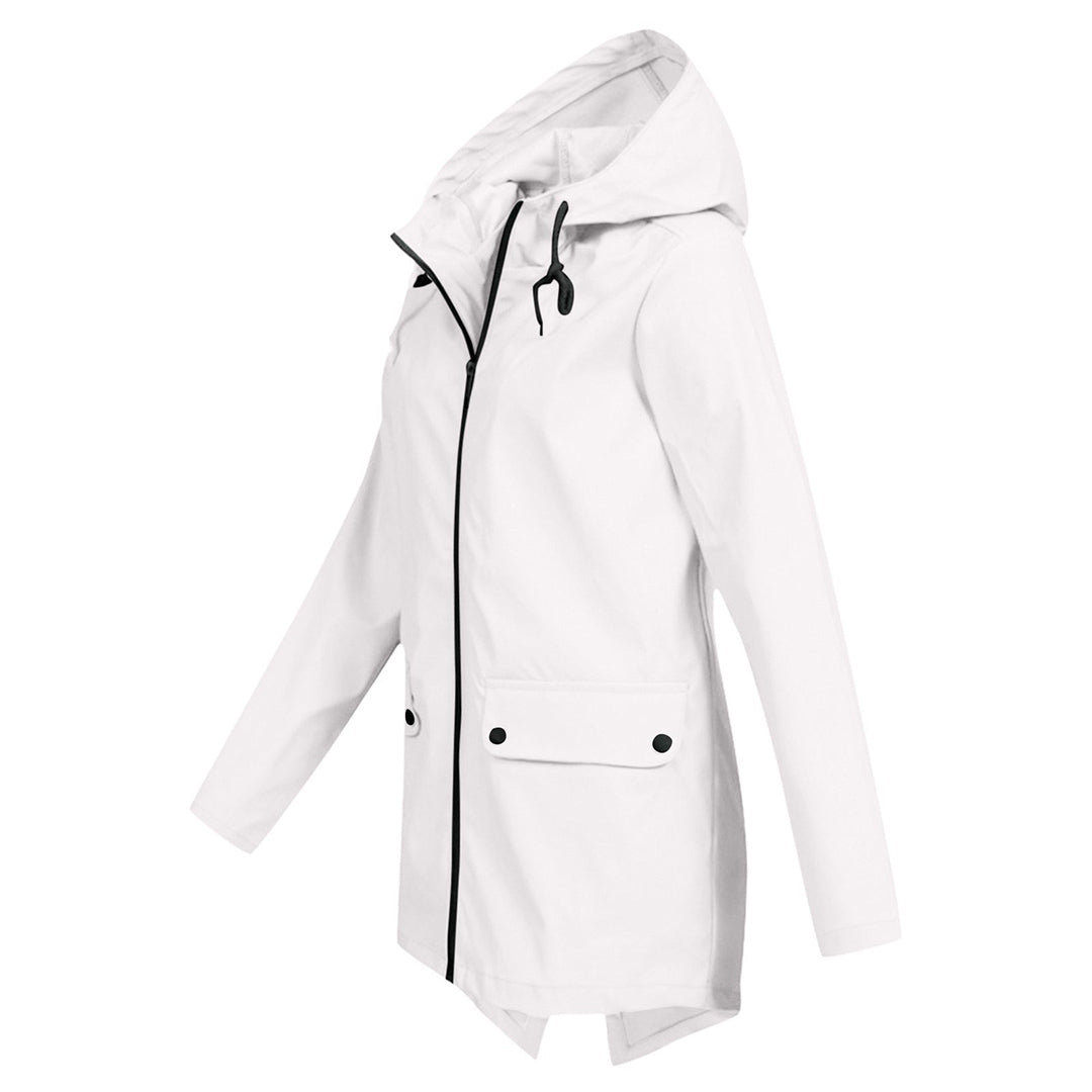 Melanie | Stylische wasserdichte Kapuzenjacke