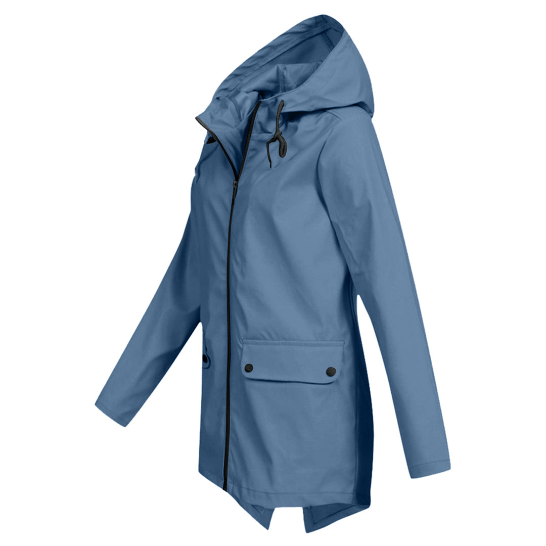 Melanie | Stylische wasserdichte Kapuzenjacke
