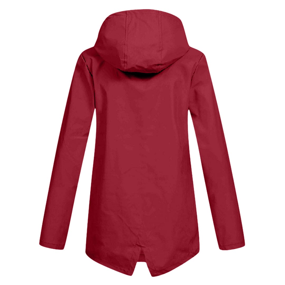Angela | Bequeme Wasserdichte jacke mit Kapuze