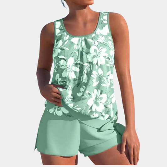 Gabriela | Retro Streifen Polo Shirt für Damen