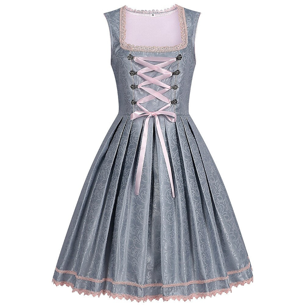 Elfriede | Besticktes Spitzen-Dirndlkleid für das Oktoberfest