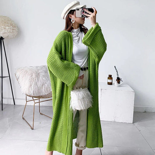 Leonie | Gemütlicher Damen Langstrick-Cardigan