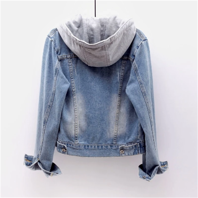 Tanja | Frauen Winterjacke mit Knöpfen Kapuze und Taschen