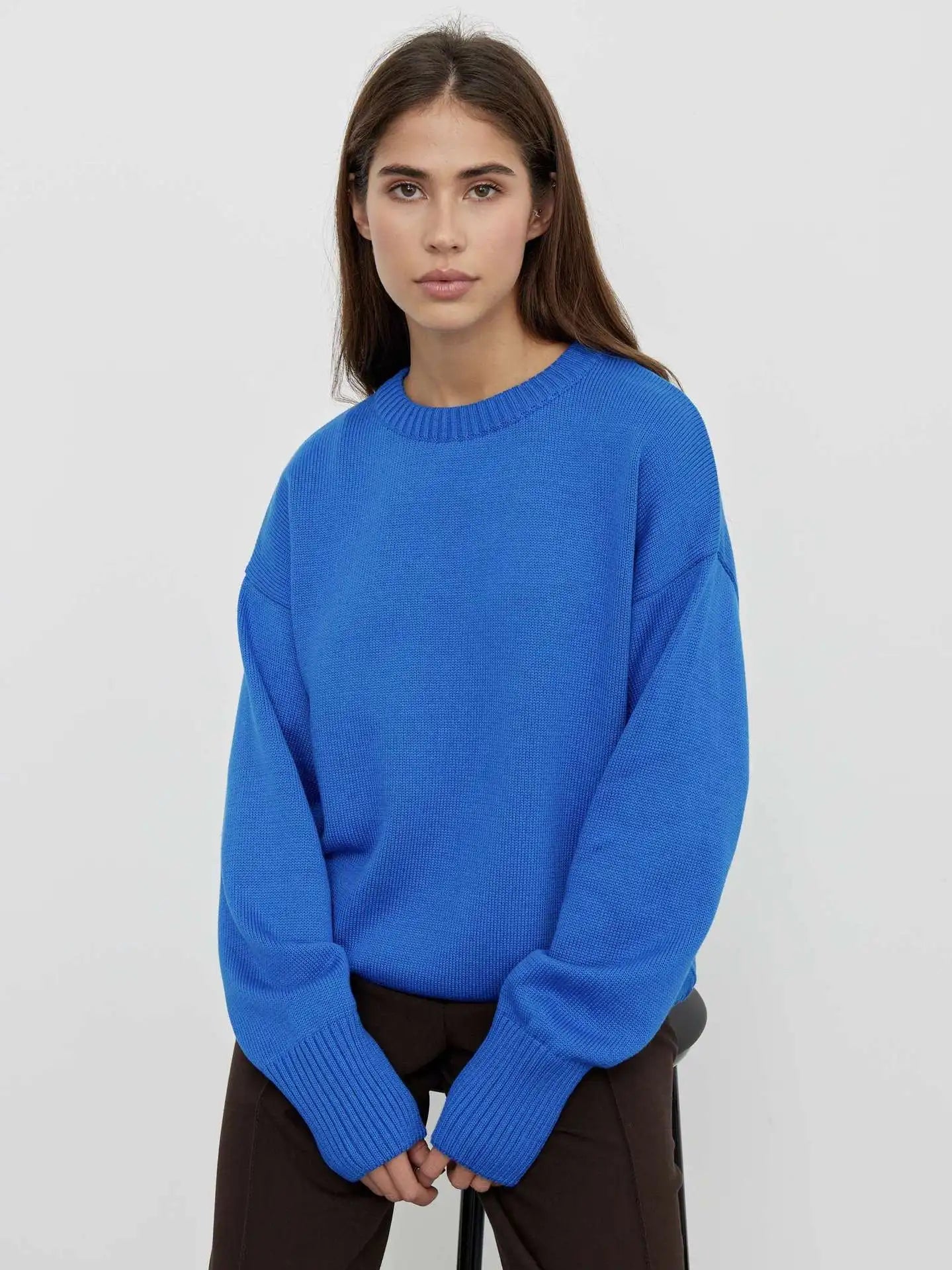 Leonie | Klassischer Damen-Kaschmirpullover