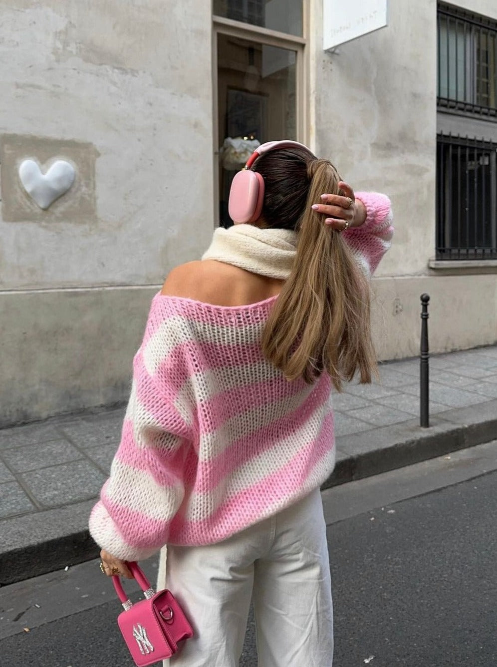 Lydia | Stylischer Gestreifter Pullover für Damen