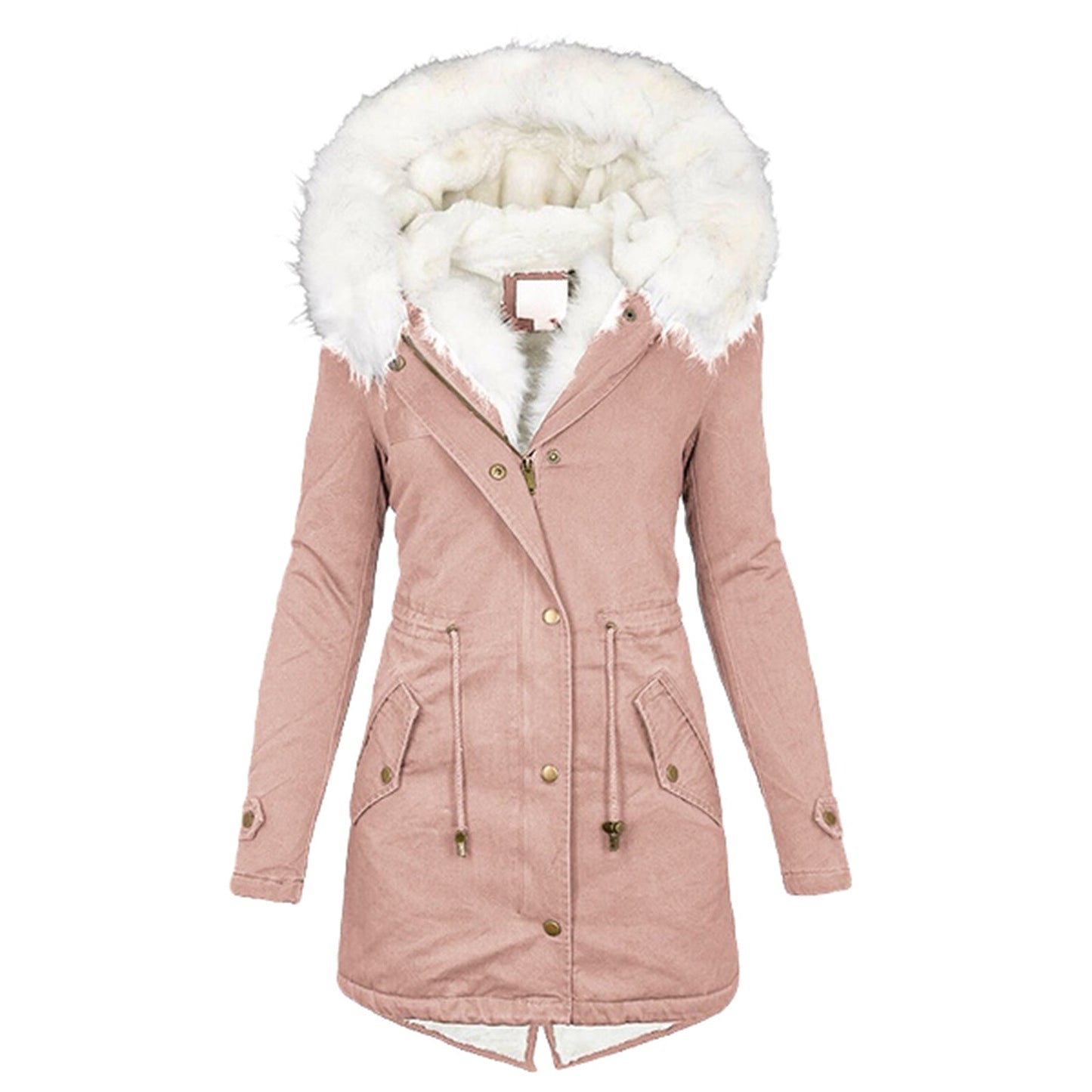 Claudia | Damen Winterparka mit Fellfutter