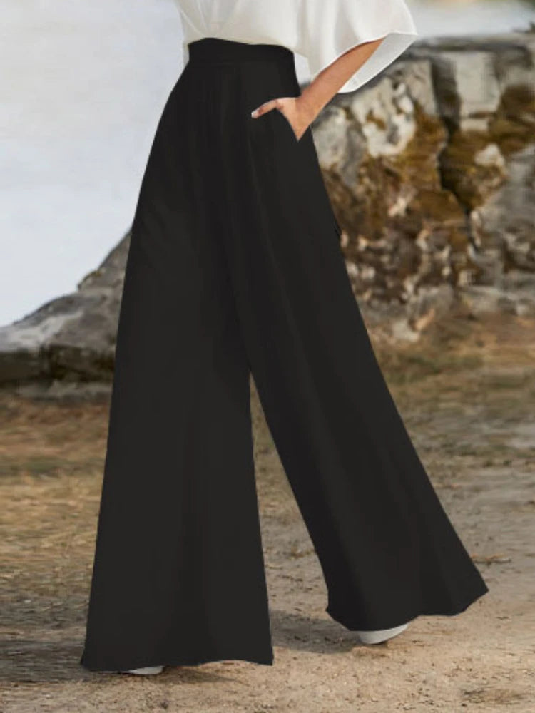Karla | Eleganter Jumpsuit mit Drapierten Ärmeln