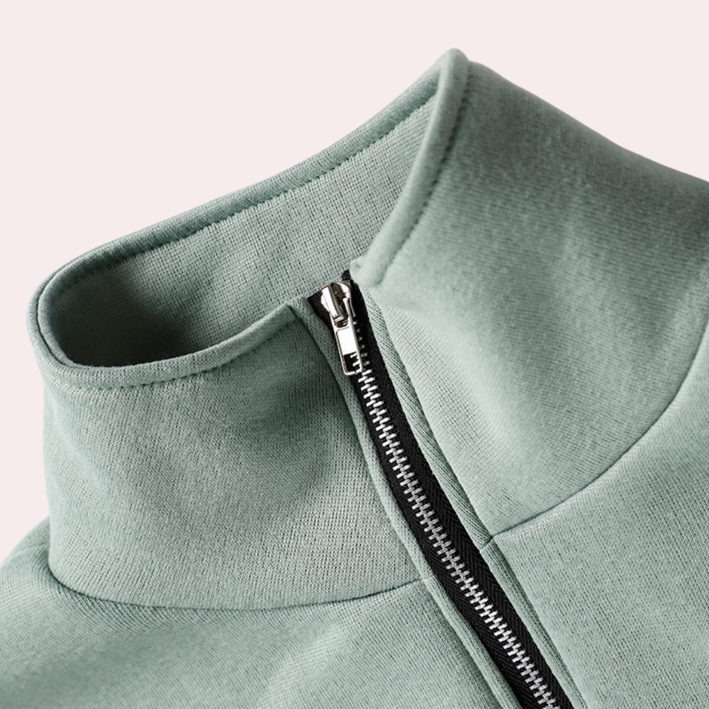 Kirsten | Damen Oversized Trainingsanzug mit Halbreißverschluss
