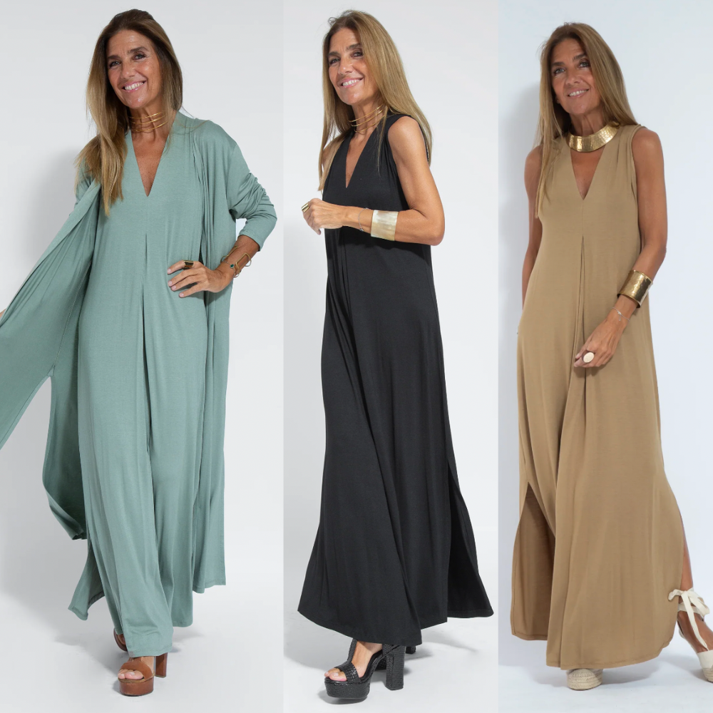 Emilia | Figurbetontes Kleid Weste Set