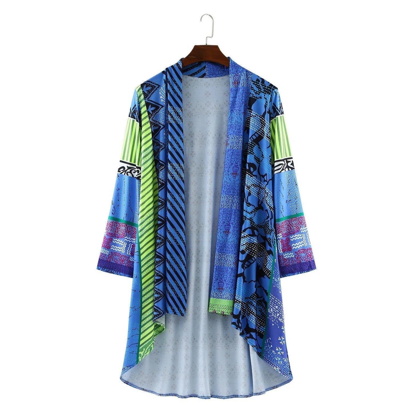 Daniela | Farbiger Kimono mit Muster