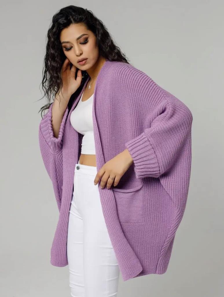 Lilian | Damen Winter Oversize-Strickcardigan