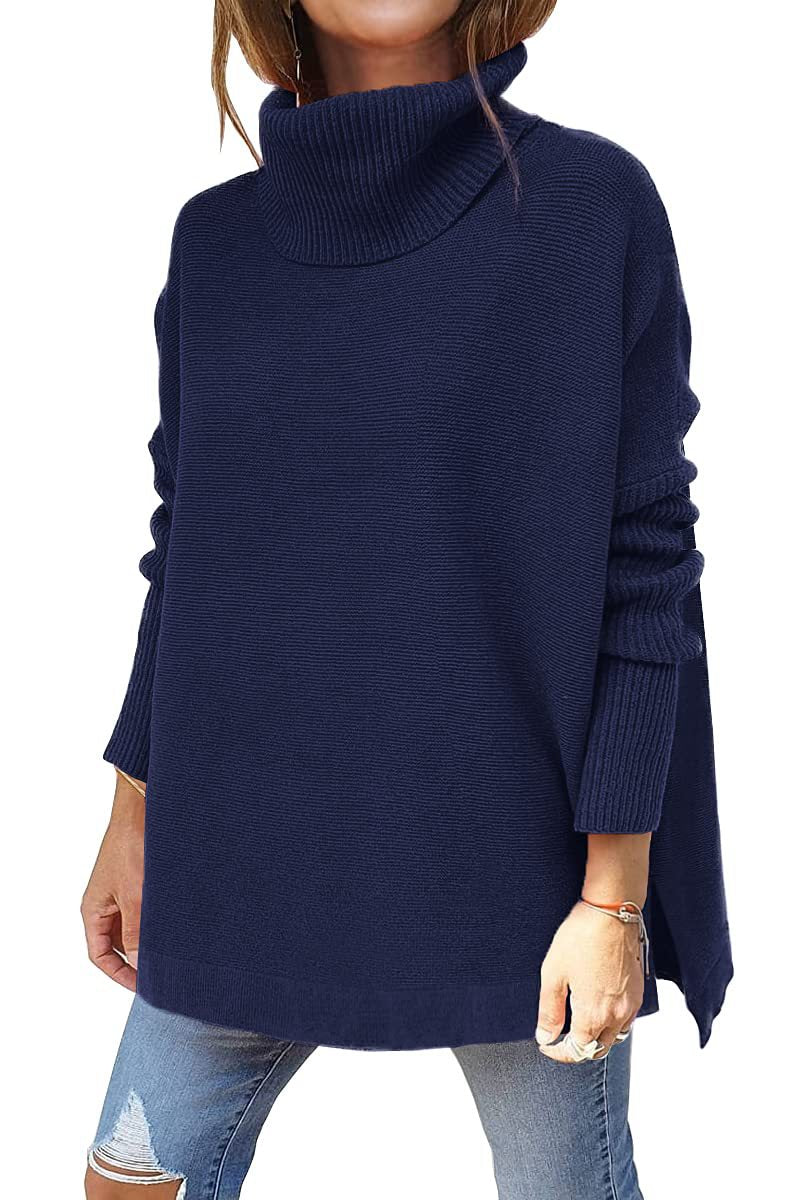 Andrea | Damen Winterweiter Rollkragenpullover