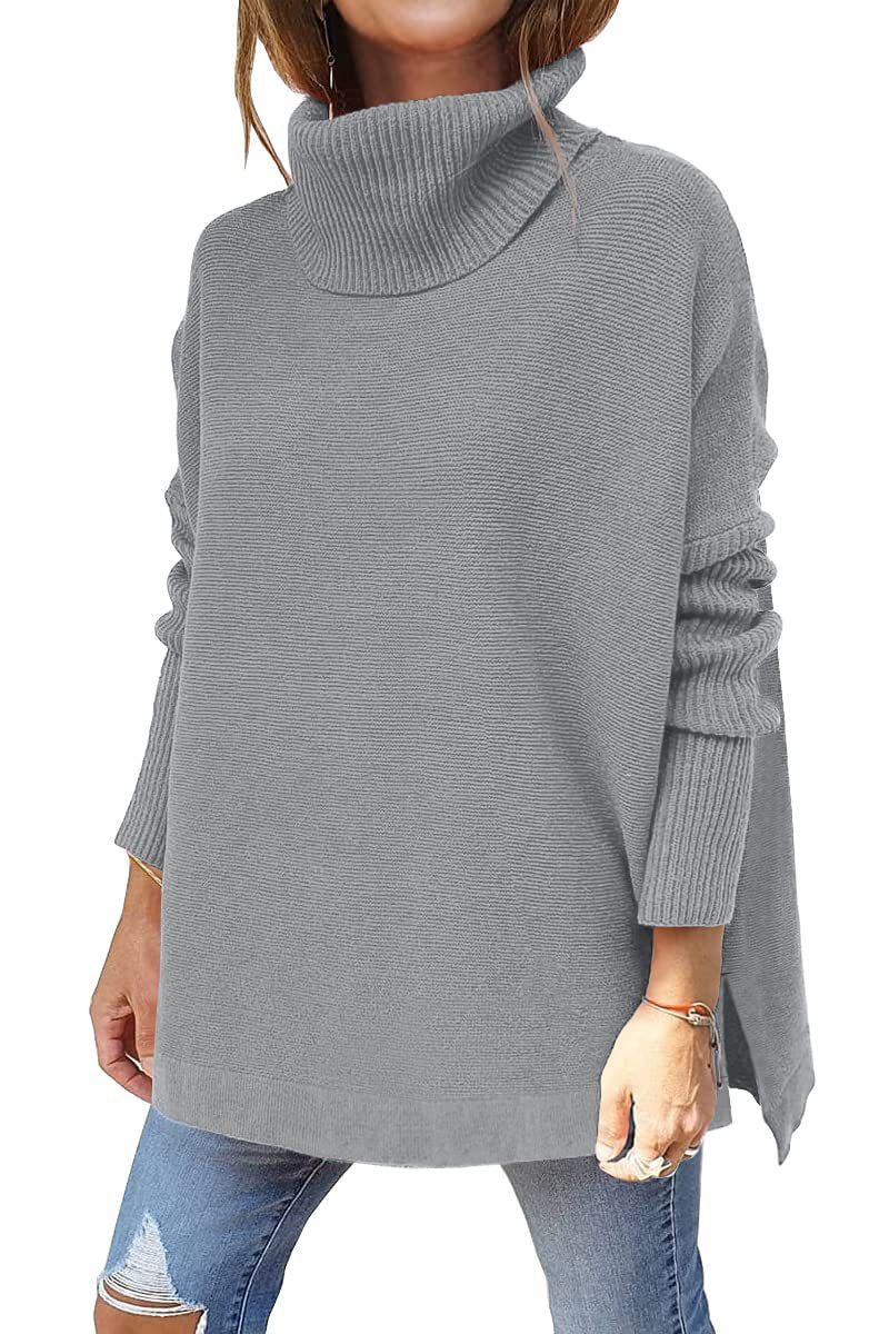 Andrea | Damen Winterweiter Rollkragenpullover