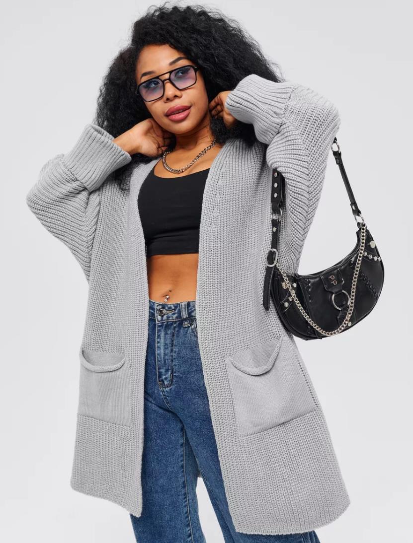 Lilian | Damen Winter Oversize-Strickcardigan