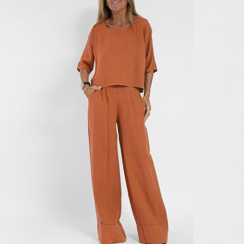 Claudia | Sommerliches Zweiteiliges Set für Damen