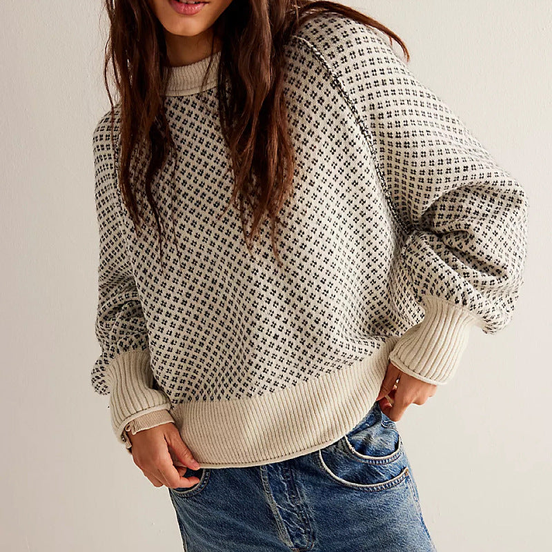 Claudia | Damen Winterlangarmpullover