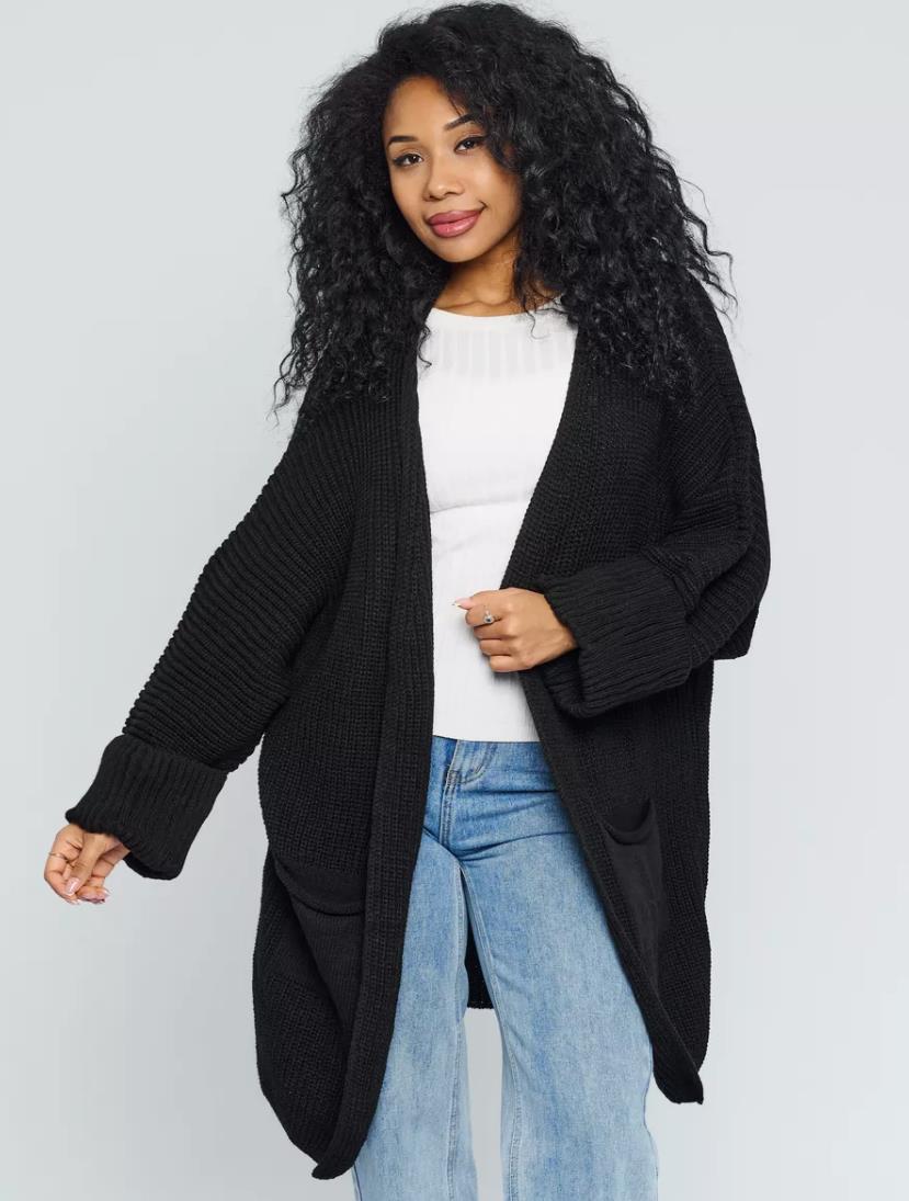 Lilian | Damen Winter Oversize-Strickcardigan