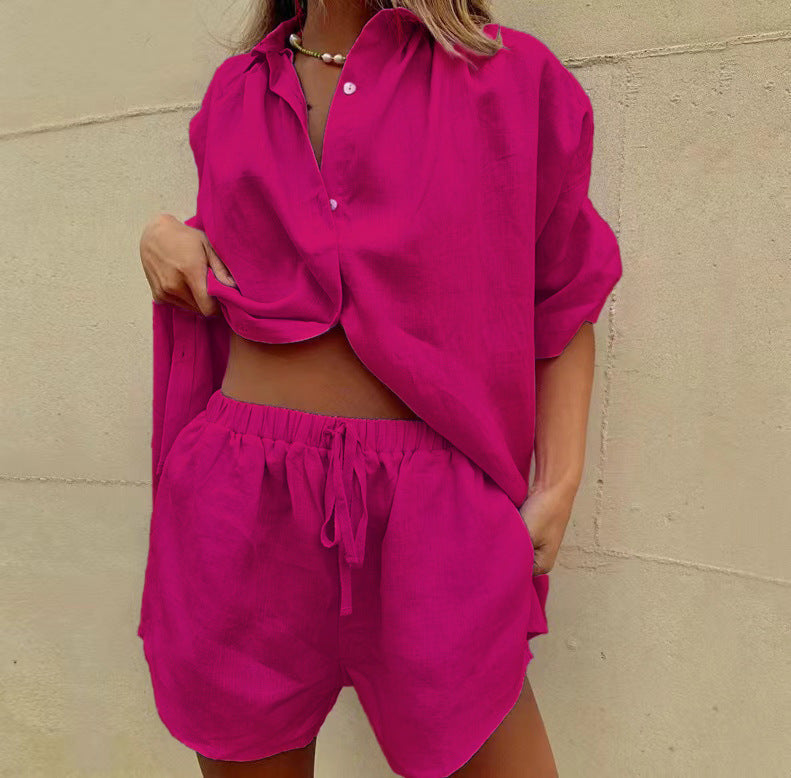Doris | Hemd-und-Shorts-Set
