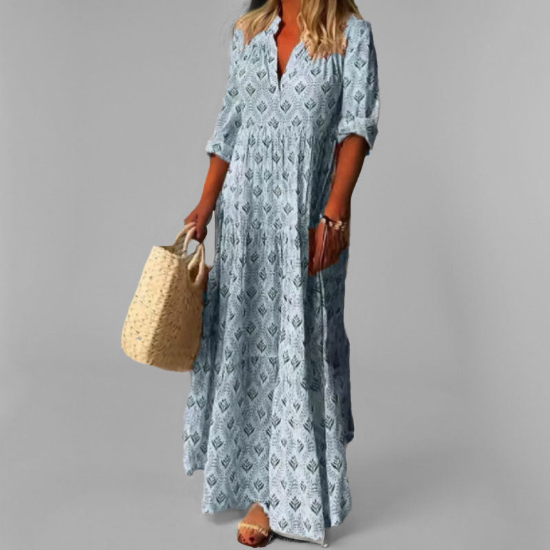 Helga | Leichtes, Stilvolles Maxikleid für Damen