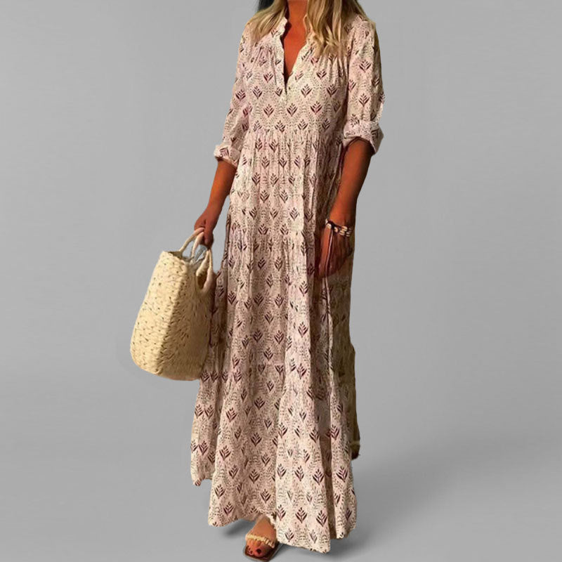 Helga | Leichtes, Stilvolles Maxikleid für Damen