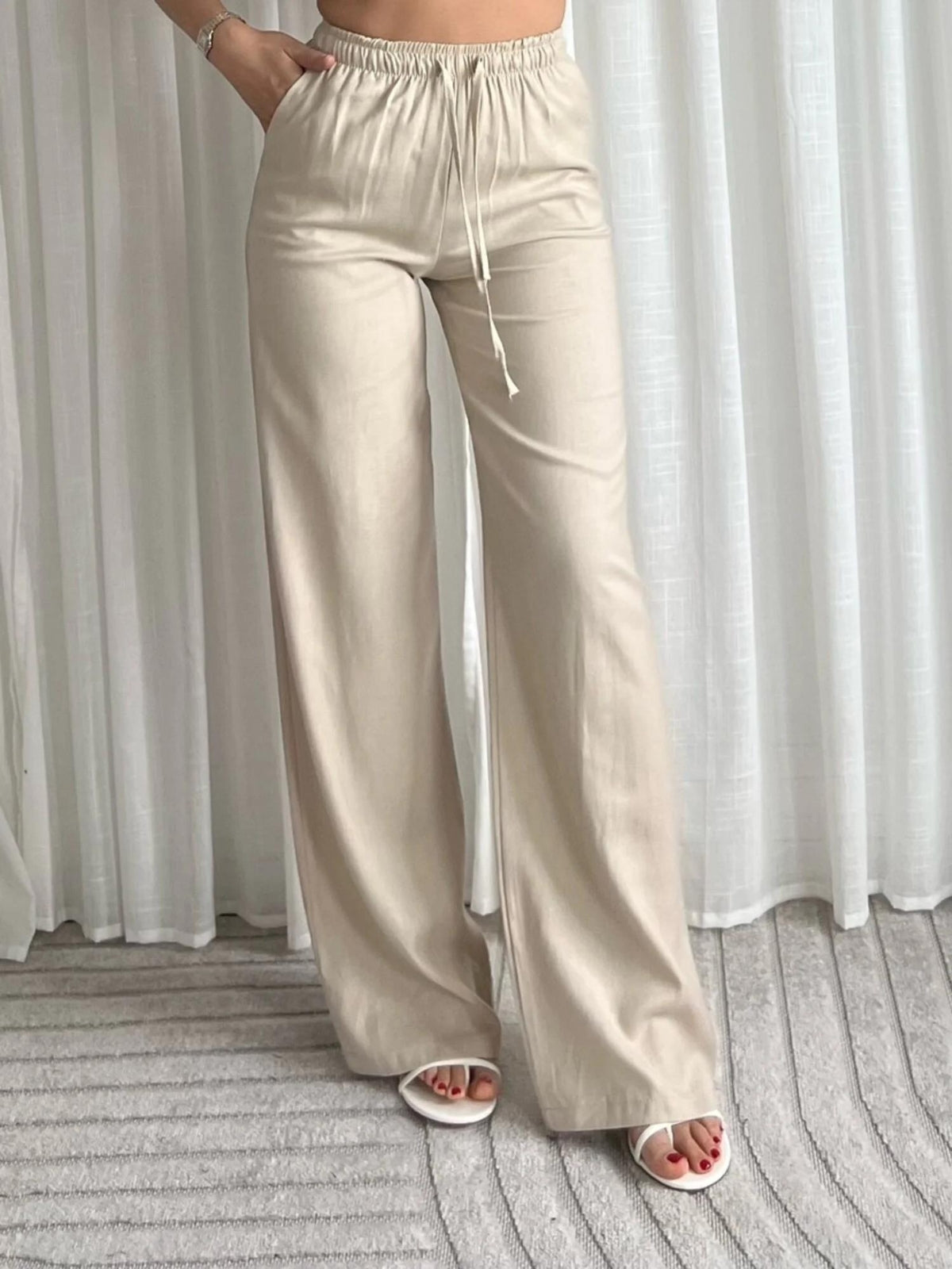 FEMMEHAUS Ava Leinenhose