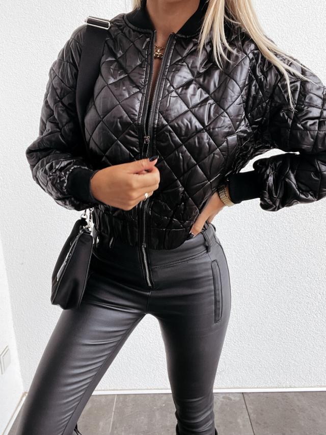 Lara | Damen Winter-Stepp-Bomberjacke
