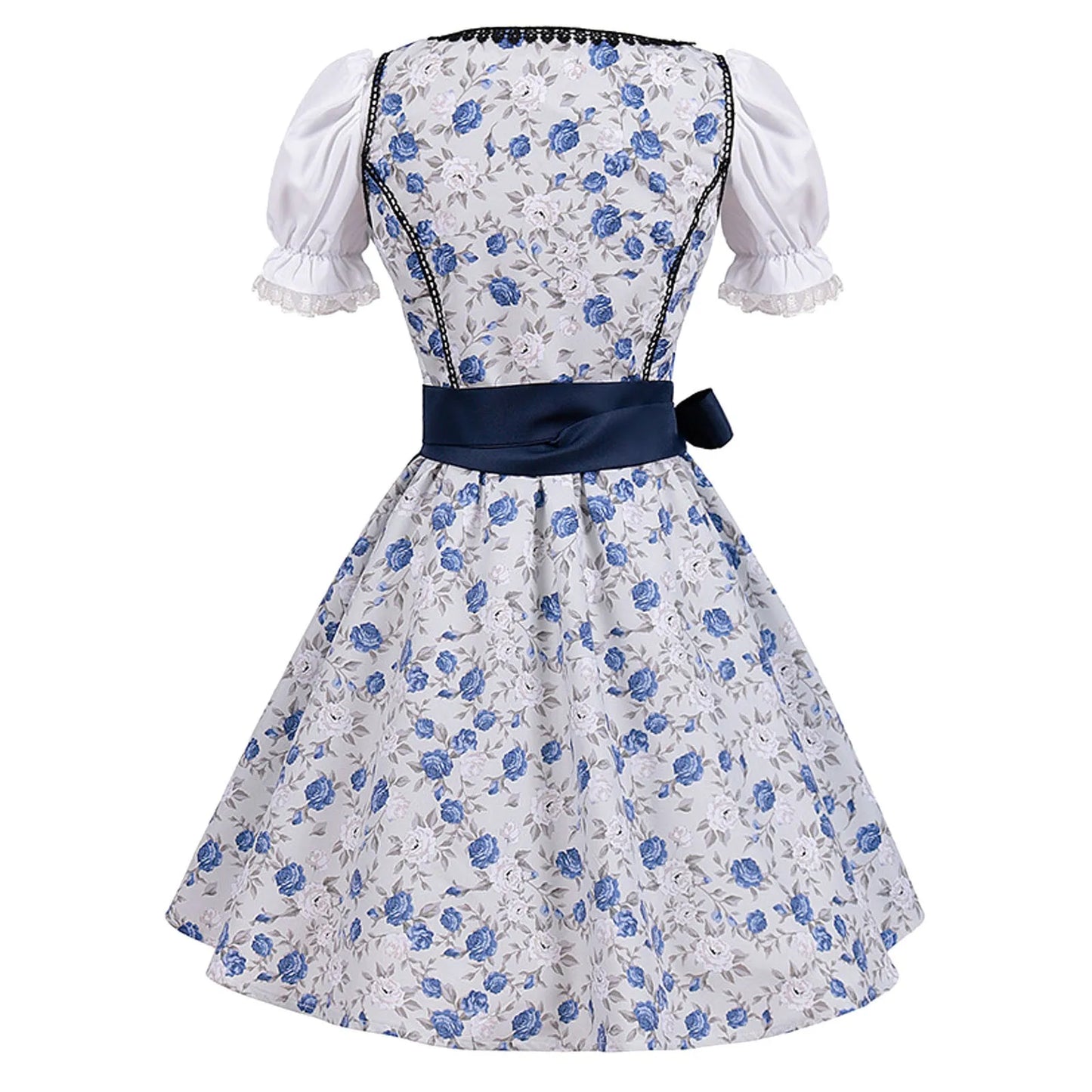 Eva | Klassisches Bayerisches Dirndlkleid mit Puffärmeln