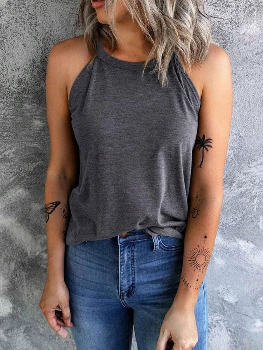 Magdalena | Damen Sommer-Freizeit-Tanktop ohne Ärmel