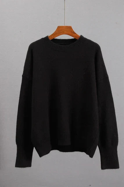 Leonie | Klassischer Damen-Kaschmirpullover