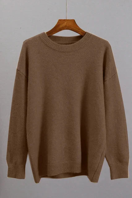 Leonie | Klassischer Damen-Kaschmirpullover