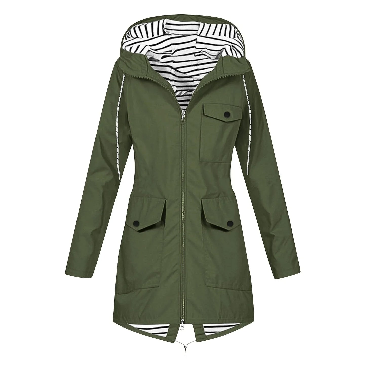 Claudia | Bequeme Winterjacke mit Reißverschluss für Frauen