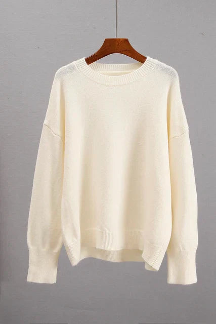 Leonie | Klassischer Damen-Kaschmirpullover