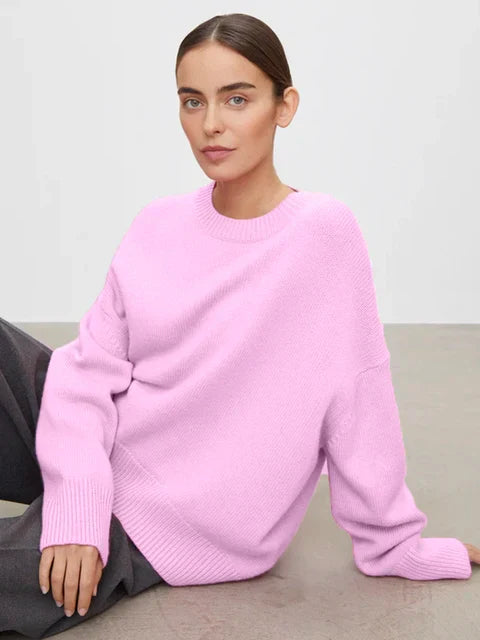 Leonie | Klassischer Damen-Kaschmirpullover