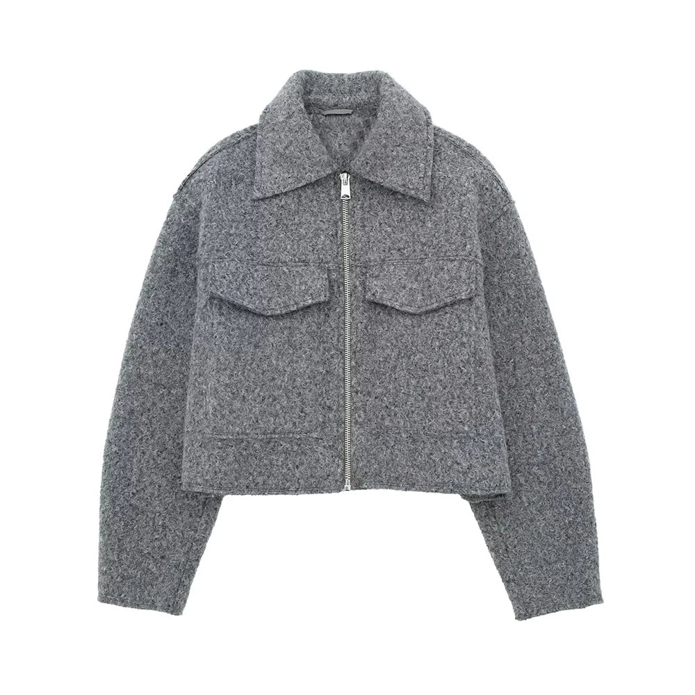 Martina | Frauen Winterjacke mit Reißverschluss