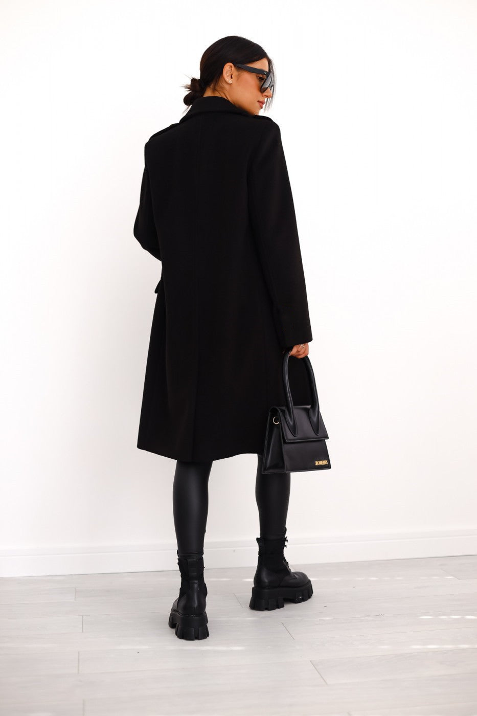 Sandra | Damen Winter Zweireihiger Mantel